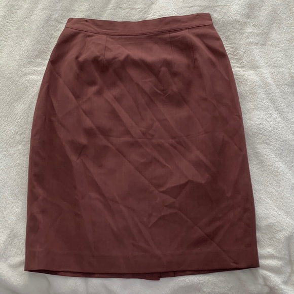 Vintage 100% Wool Skirt - Picture 4 of 12